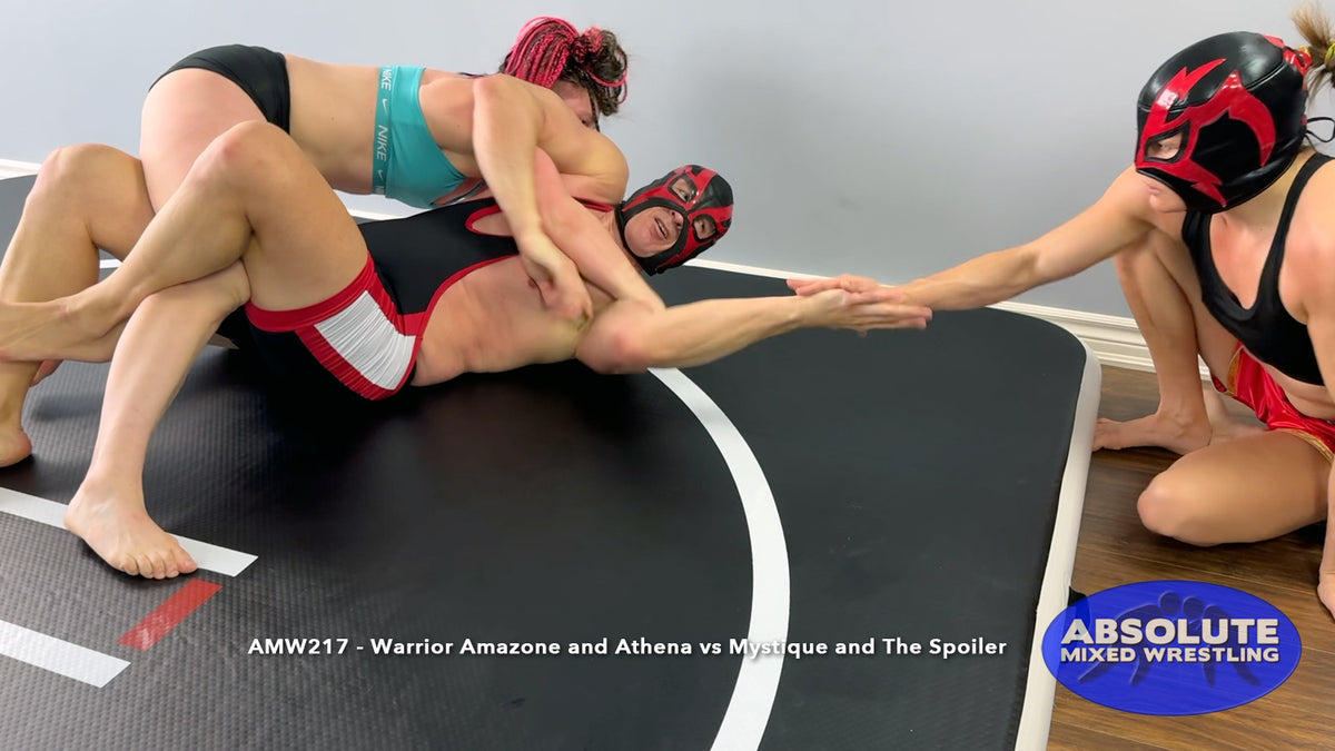 AMW217 - Warrior Amazone and Athena vs Mystique and The Spoiler