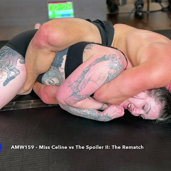 Miss Celine vs The Spoiler competitive mixed submission wrestling