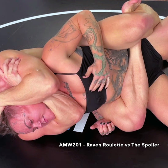 Raven Roulette vs The Spoiler competitive mixed wrestling