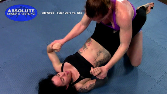 Tyler Dare female competitive submission wrestling